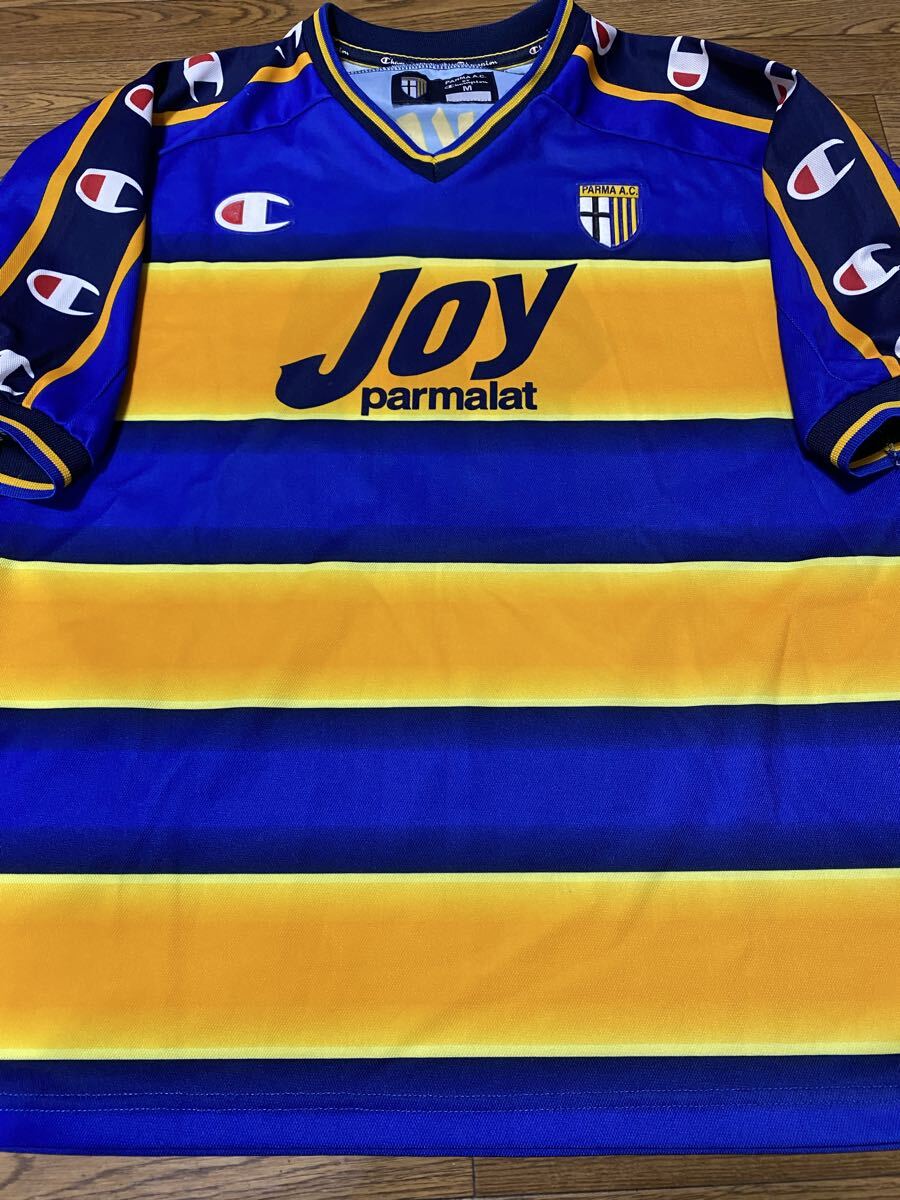 2001 パルマAC 中田英寿選手ホームユニフォーム champion社製(株)日本サラ・リー拍卖