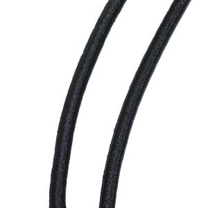 ヘアーゴムひも 長さ1m 太さ約3mm 黒 ブラック こちらは1mにカットされています拍卖