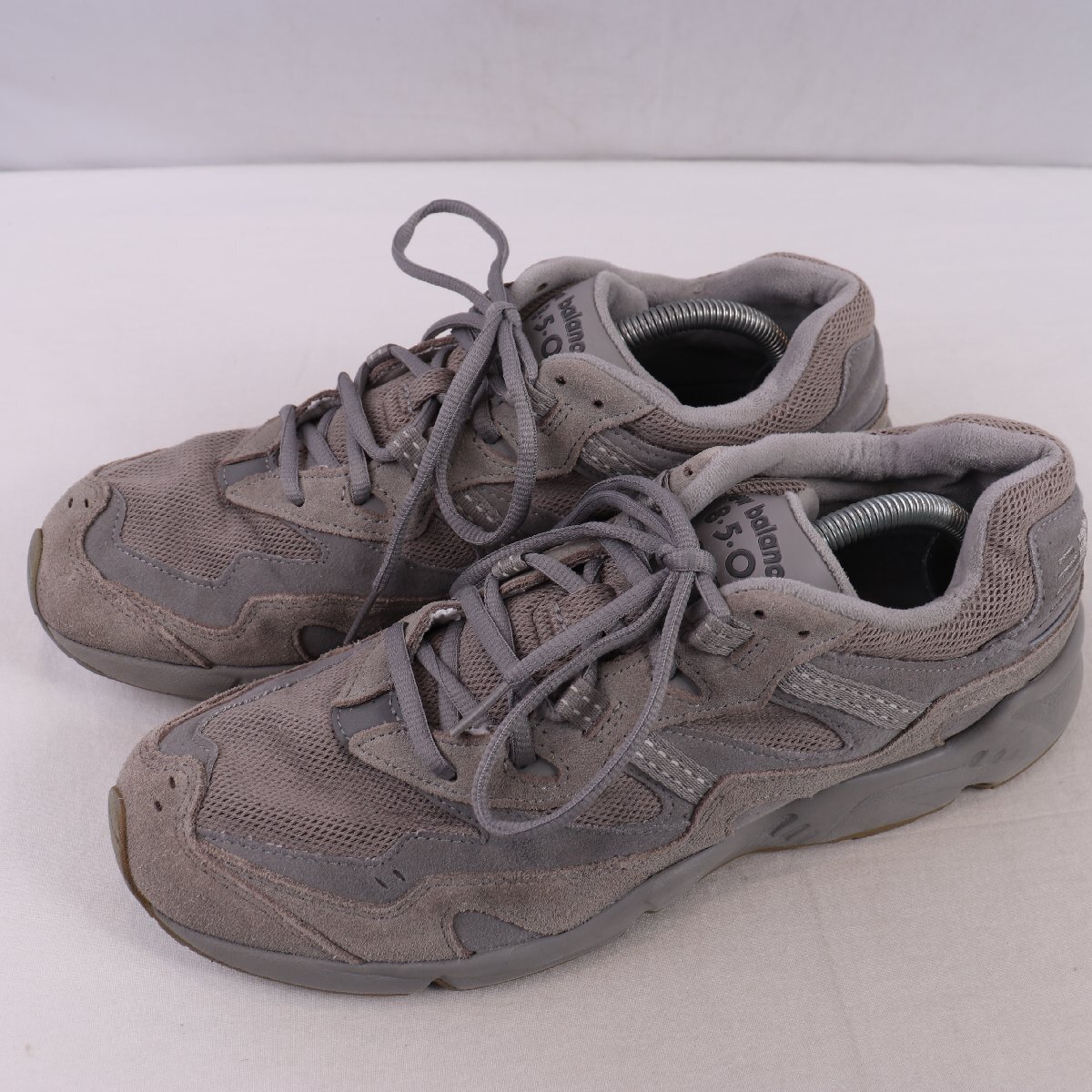 850 ニューバランス 28.0cm/new balance 灰 グレー 中古 古着 メンズ スニーカー yy7353拍卖
