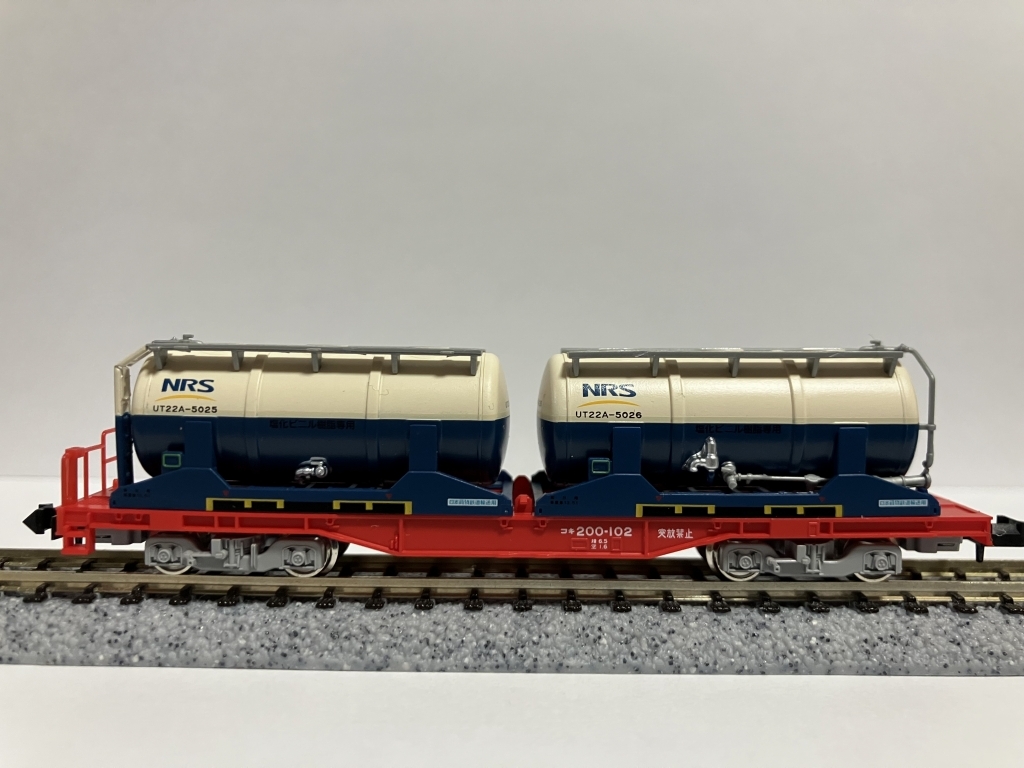 TOMIXコキ200-102 ポポンデッタ NRS-UT22Aタンクコンテナ搭載貨車1208拍卖