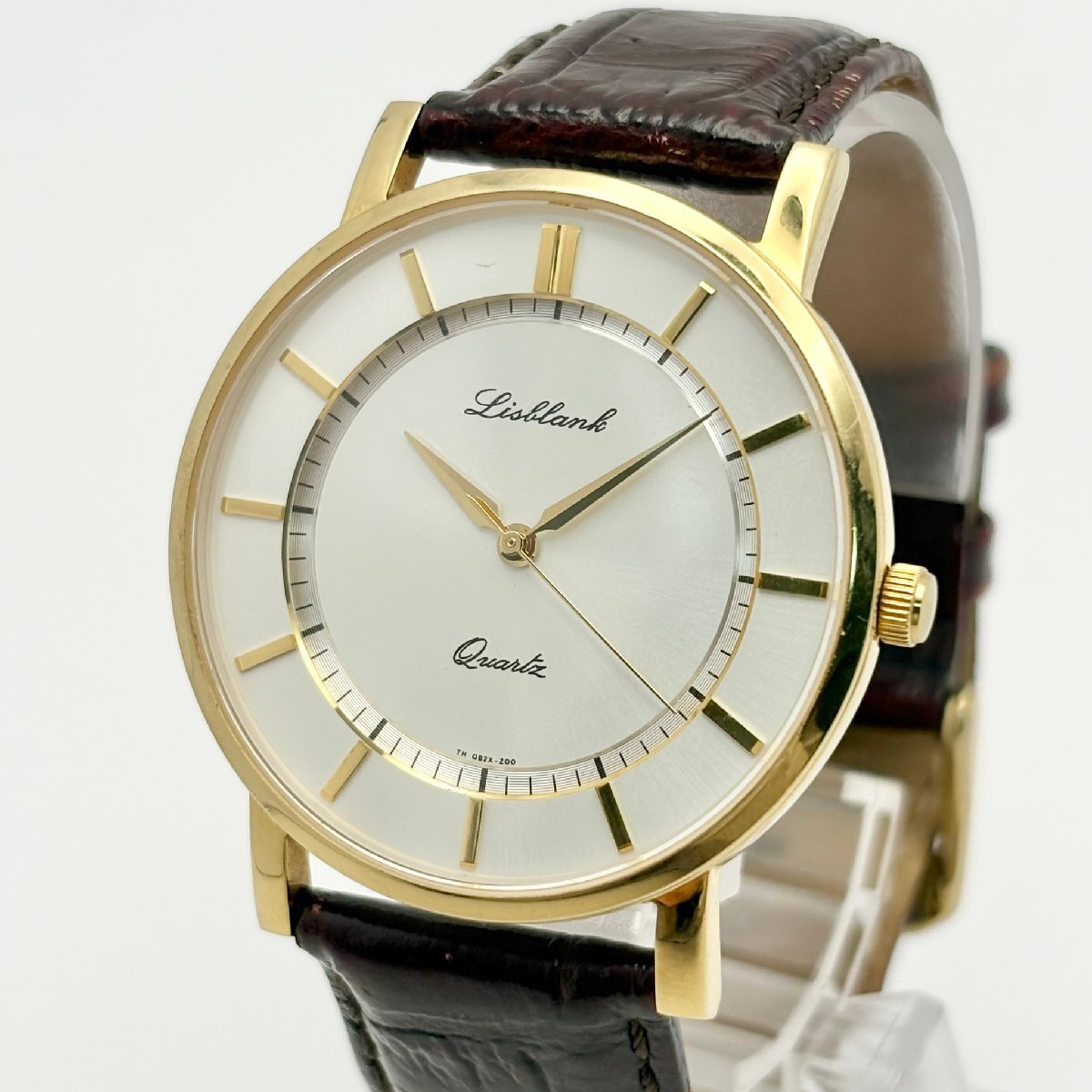 【稼働】ORIENT オリエント クオーツ リブラン シルバー メンズ 10TM-25拍卖