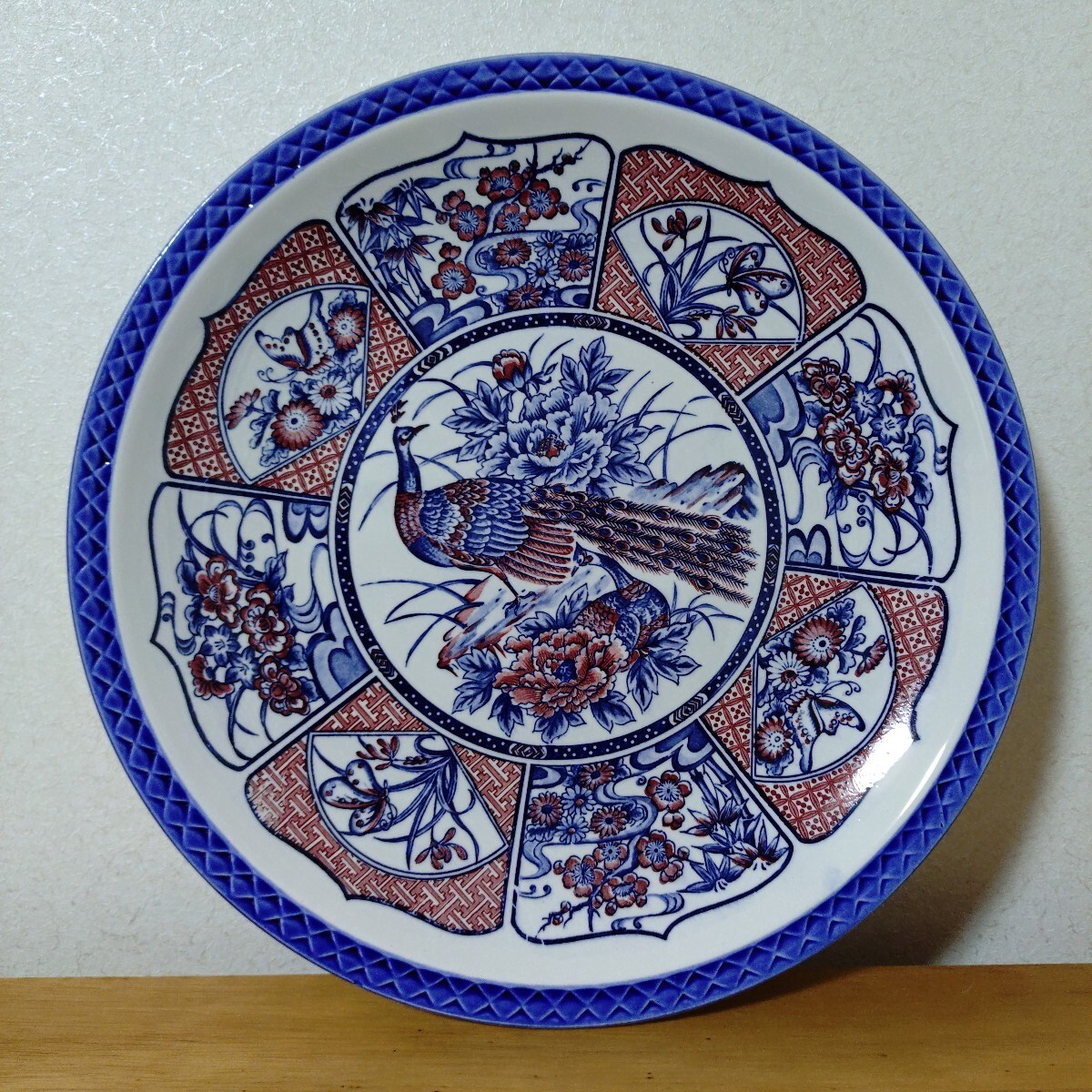 レトロな陶器の大皿 和食器 飾り皿 有田焼拍卖