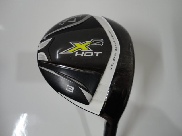 ■キャロウェイ X 2 ホット フェアウェイウッド Callaway X2 HOT FW # 3 15 フレックス SR 中古品 日本正規品拍卖