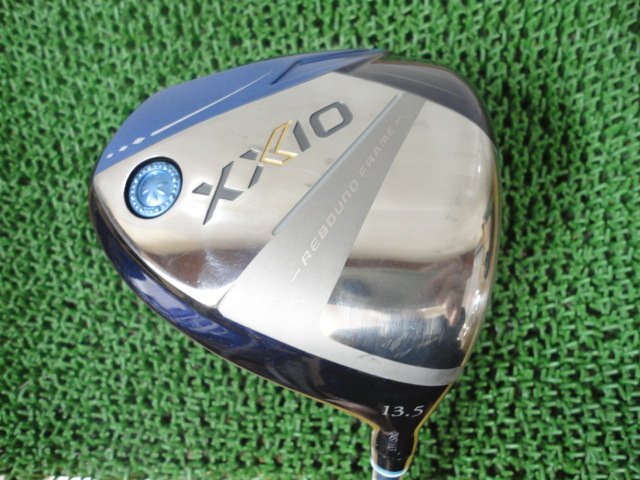 ■ダンロップ ゼクシオ 13 レディース ドライバー ブルー XXIO 13 BLUE 13.5 MP1300L L カーボンシャフト L 中古品 日本正規品拍卖