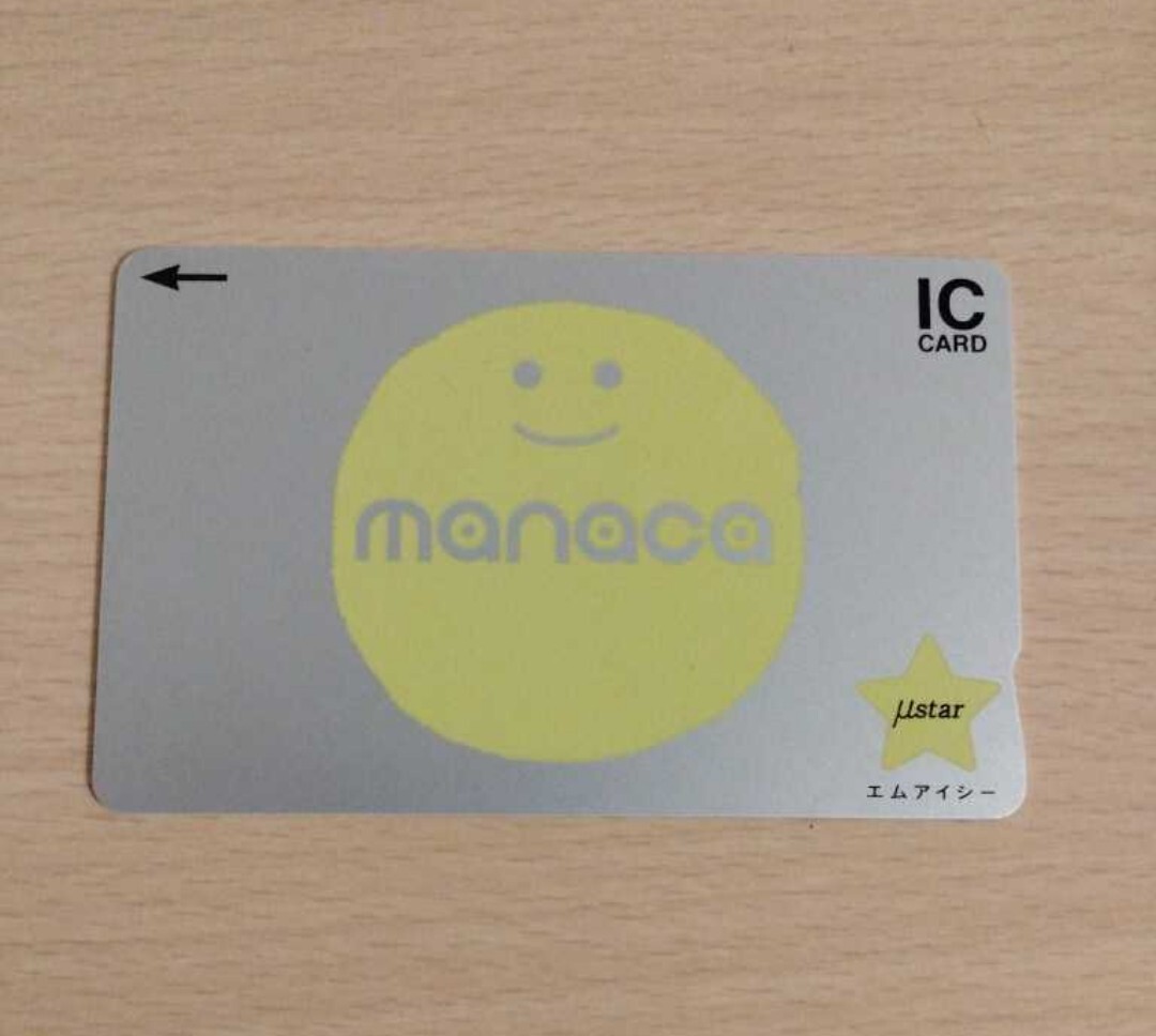 manaca マナカ デポジットのみ 名鉄 SuicaPASMOICOCA等交通系ICカード 送料110円拍卖