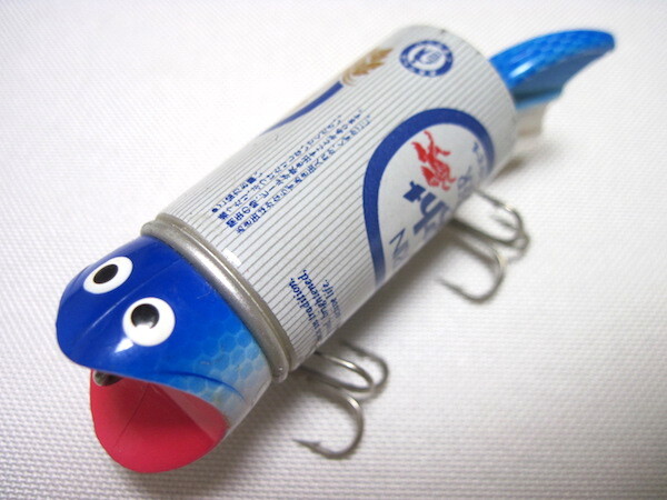 ドリンカーブルー《Daiwa》DRINKER【約8cm14g】_『オールドダイワ』ノイジーポッパー 昭和のB級ルアー『Heddonヘドンビッグバドの影響大』拍卖