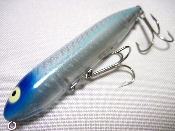 XBL《Heddon》ザラスプークオリジナル【ZARA-SPOOK ORIGINAL】_オリザラ『オールドへドン』書き目 ブルーショアーミノー『ネームOツブレ』拍卖