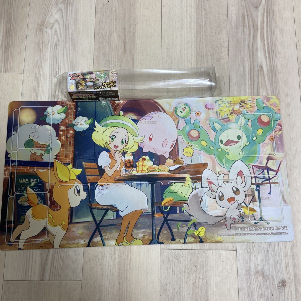 3-11-3-3 【美品】ポケモンカードゲーム ラバープレイマット ベル ポケカ ポケモンセンター 拍卖
