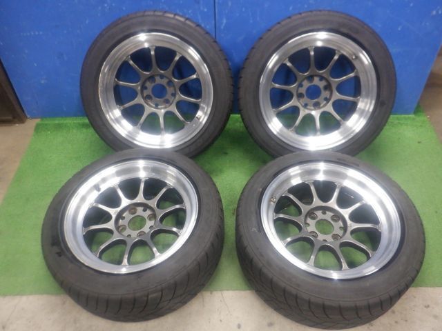 ★ユーノスロードスター NA8C ★4本セット プロクセス R1R 195/50R15 RAYS グラムライツ 57V 100 4H 64mm 15インチ 7.5J +10拍卖