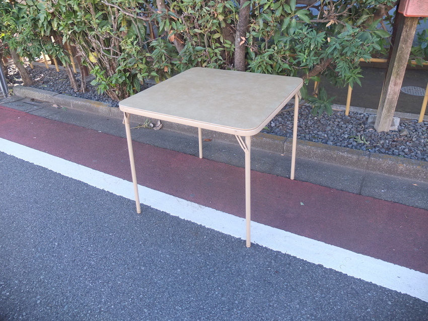 1980's USA Vintage「Samsonite Folding Table」89年製 ビンテージ サムソナイト フォールディングテーブル アメリカ製 折り畳みテーブル 拍卖