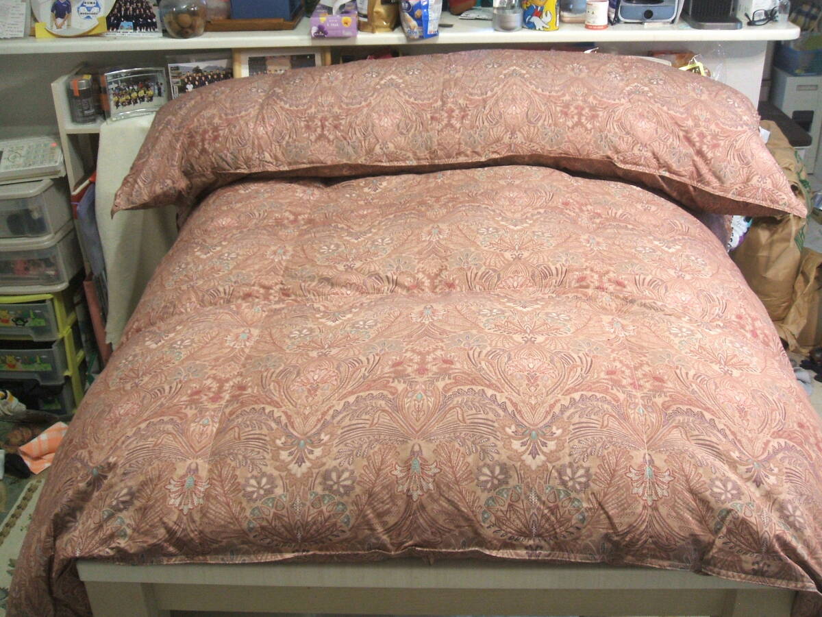 (ダブル)新品*専門店仕様*冷感地用*五ッ星*ロイヤル*フランス産ビッグダウン93%1,7キロに増量*二層式生地*高級羽毛布団拍卖