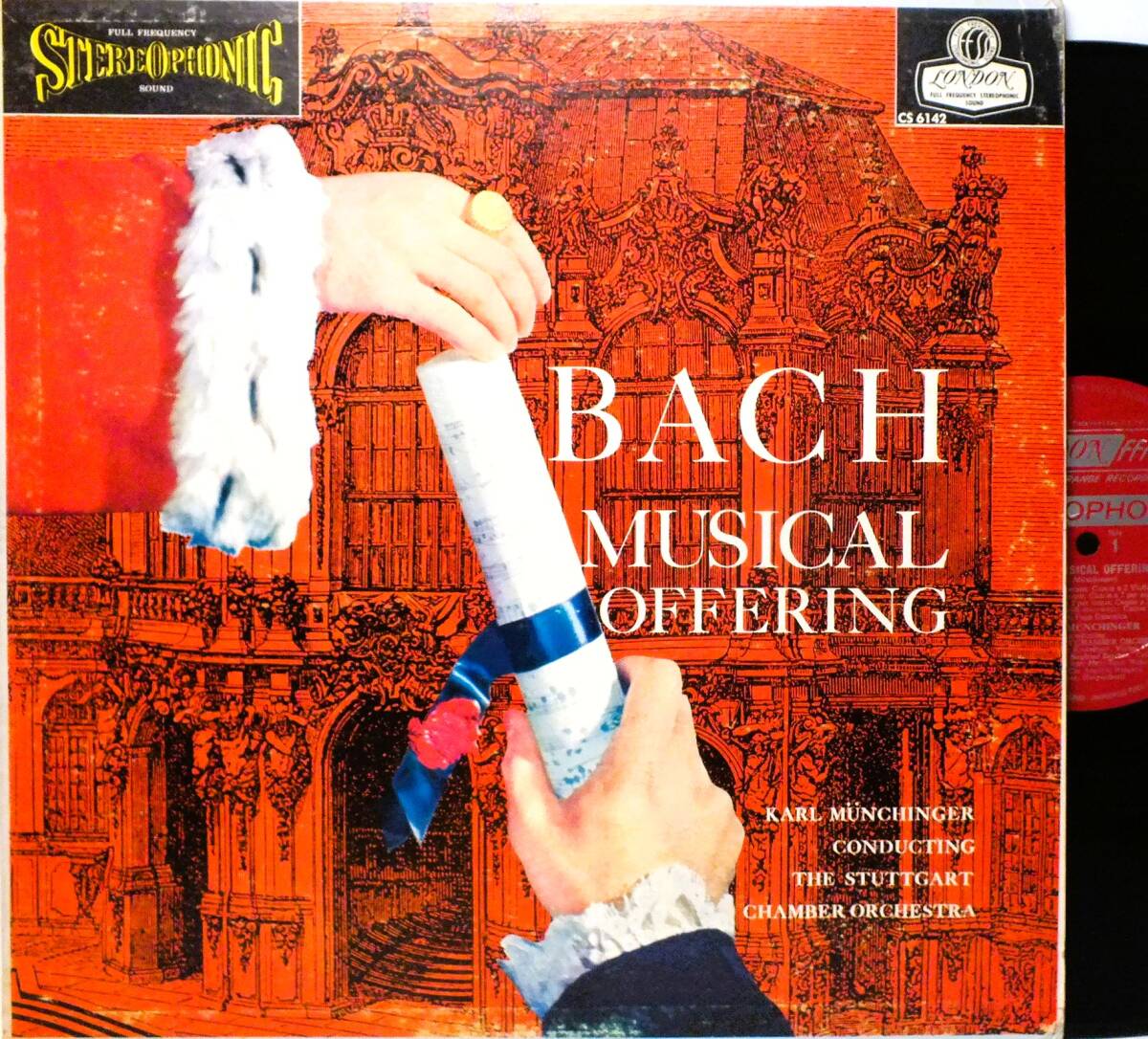CS 6142 カール・ミュンヒンガー MUNCHINGER バッハ MUSIC OFFERING シュトゥットガルト室内管弦楽団 LP【8商品以上同梱で送料無料】2511拍卖