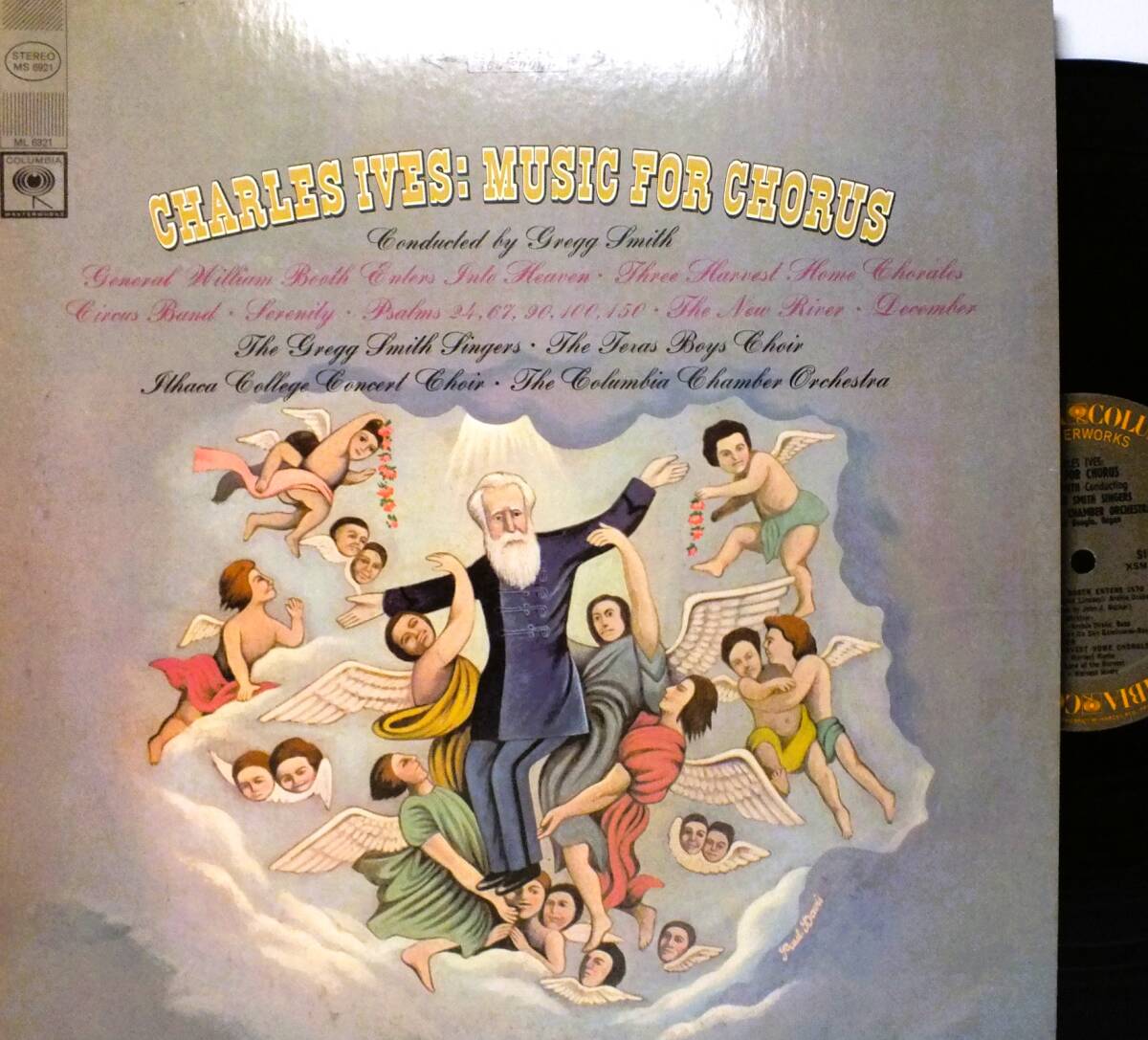 MS 6921 グレッグ・スミス GREGG SMITH チャールズ・アイヴズ MUSIC FOR CHORUS LP【8商品以上同梱で送料無料】2511拍卖