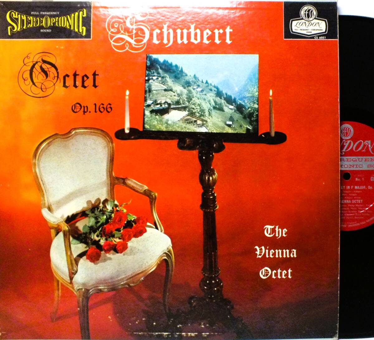 CS 6051 【ヴァイオリン】ヴィリー・ボスコフスキー BOSKOVSKY シューベルト OCTET ウィーン八重奏団 LP【8商品以上同梱で送料無料】2511拍卖