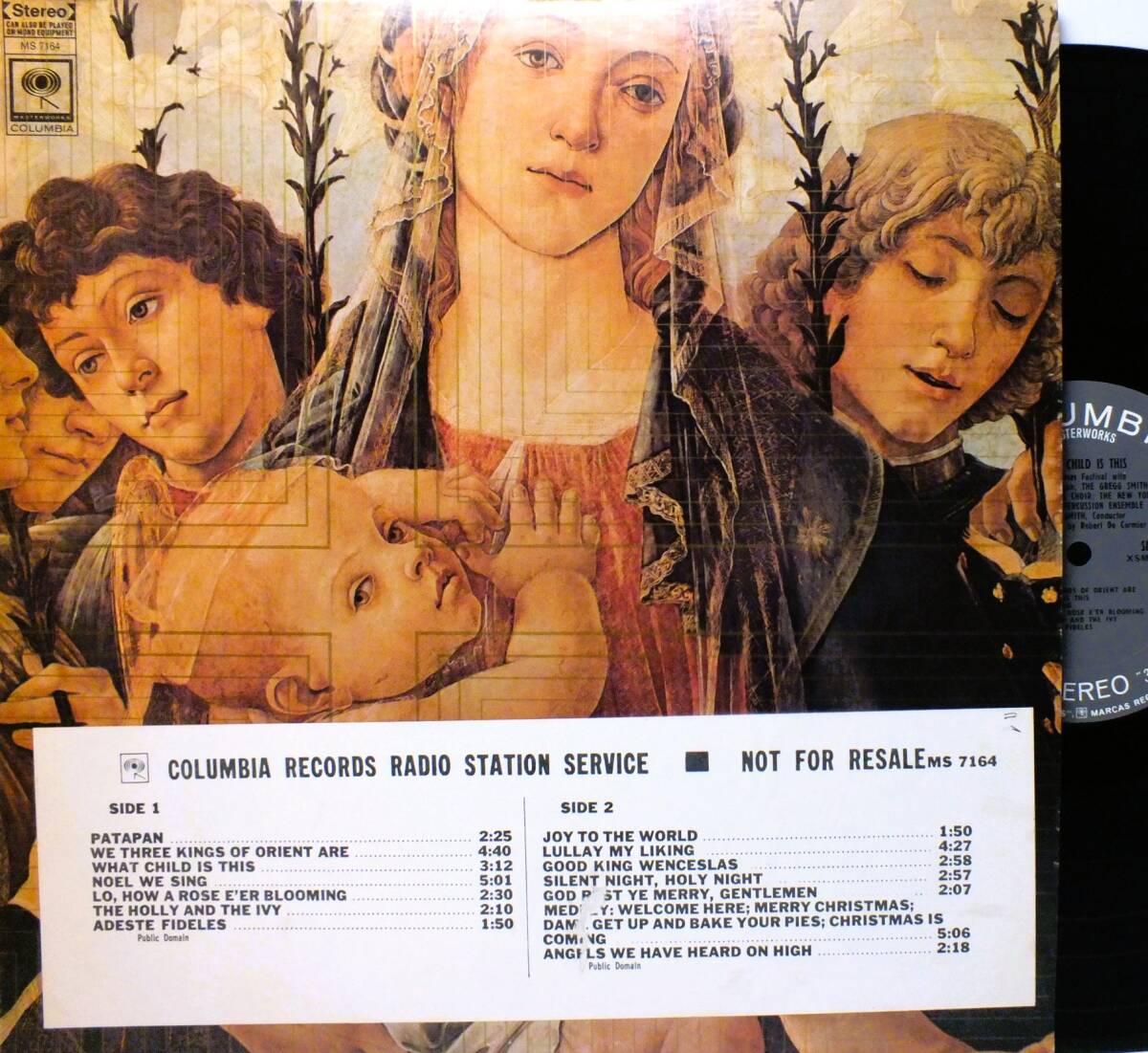 MS 7164【オルガン】パワー・ビッグス E.POWER BIGGS WHAT CHILD IS THIS LP【8商品以上同梱で送料無料】2510拍卖