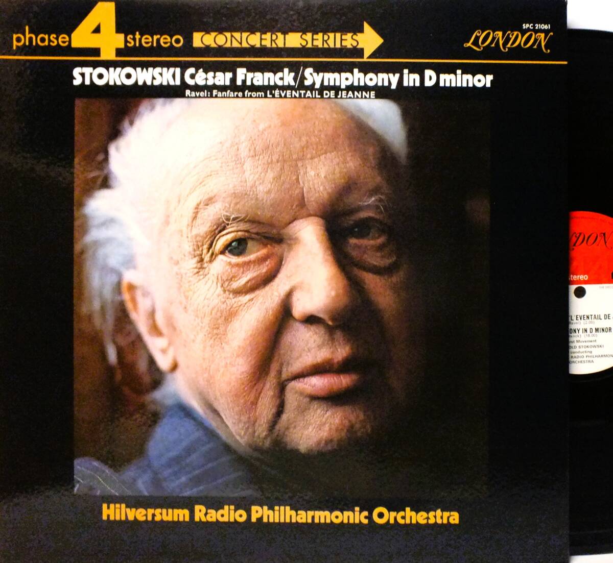 SPC 21061 レオポルド・ストコフスキー フランク 交響曲 HILVERSUM RADIO PHILHARMONICORCHESTRA LP【8商品以上同梱で送料無料】2511拍卖
