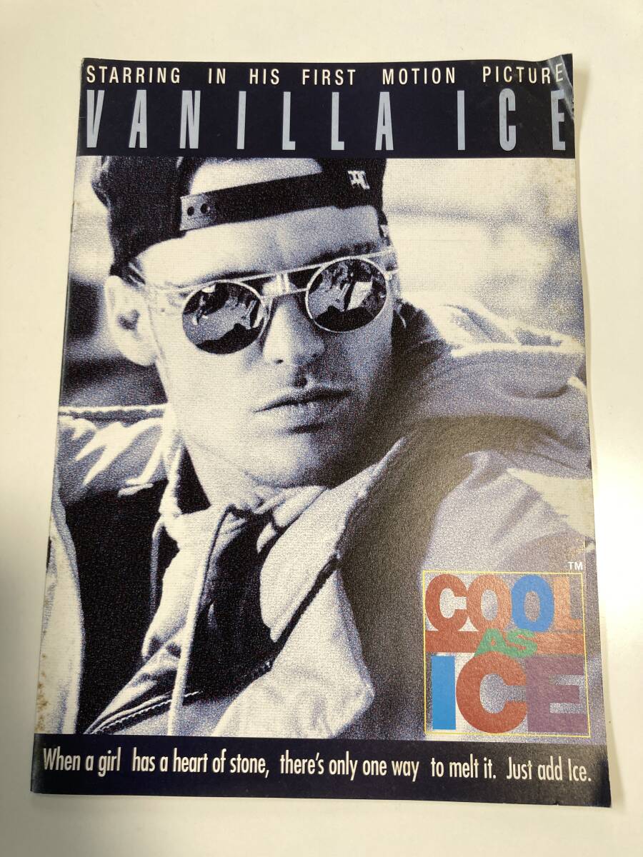 クール・アズ・アイス パンフレット ヴァニラ・アイス Cool As Ice - Vannila Ice拍卖