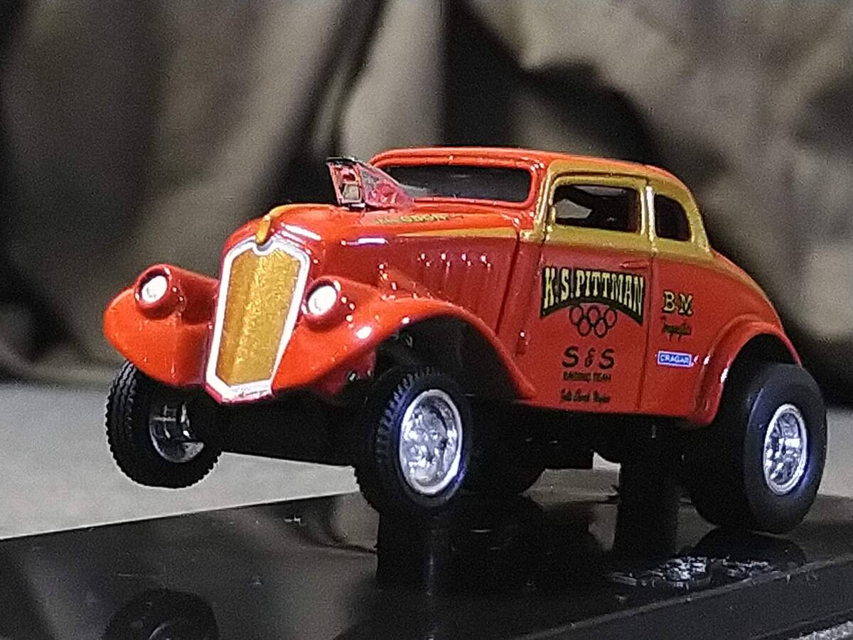 HotWheels 100% ルース '33 Willys KS Pittman BLACK BOX Orange拍卖