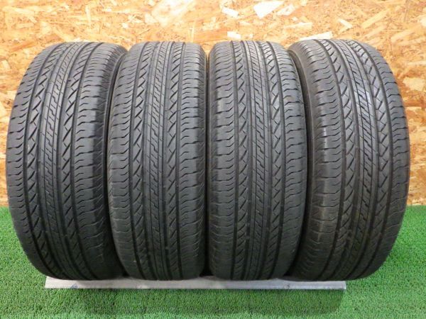 ブリヂストン DUELER H/L 850 225/60R18 100H 2022年製 8.5分山~9分山【4本/夏タイヤ/18インチ】手渡し可拍卖