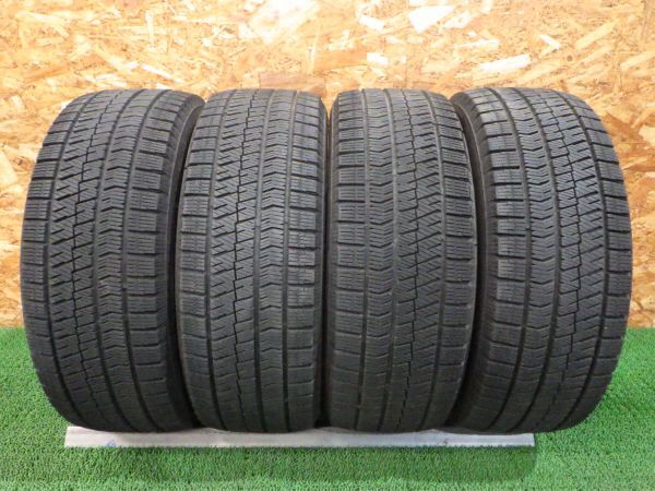 ブリヂストン BLIZZAK VRX2 215/55R17 94Q 2021、2022年製 8.5~9.5分山【4本/スタッドレス/17インチ】手渡し可拍卖