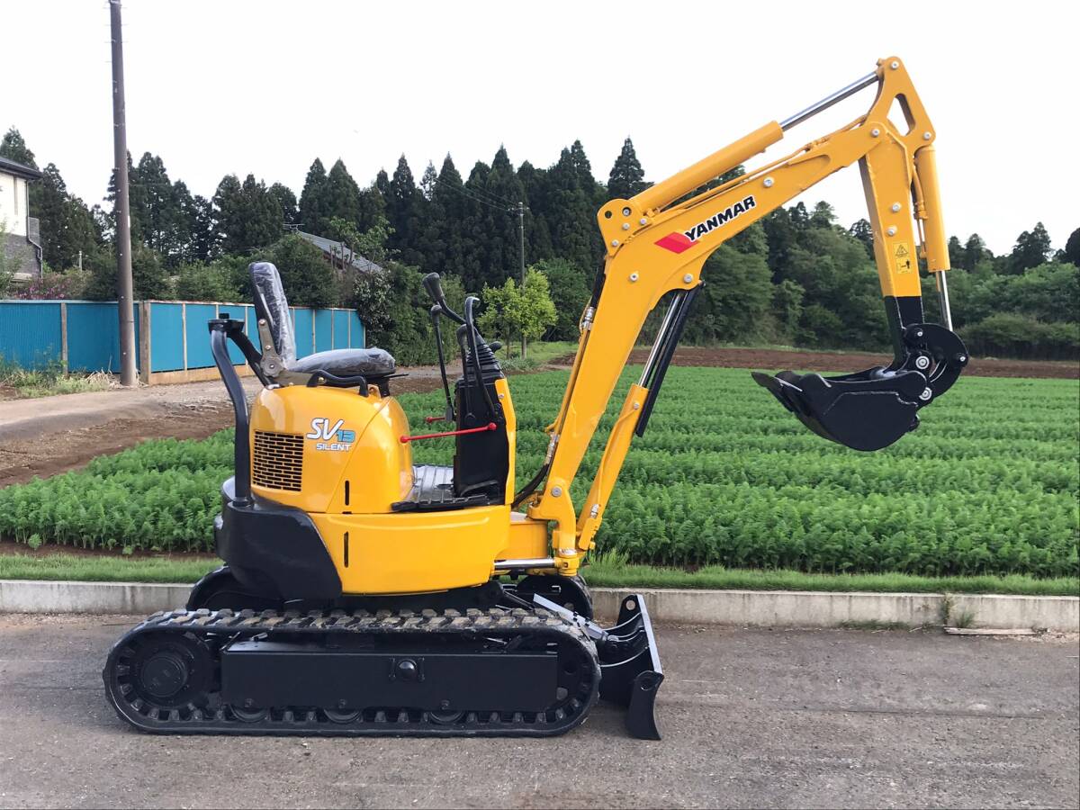 ヤンマーSV13 ミニユンボ油圧ショベル (検索コマツ/ヤンマー/コベルコ/日立/クボタ)拍卖