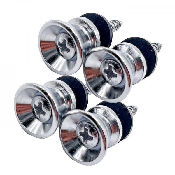 G070-2 ギターストラップピンA シルバー 4個拍卖