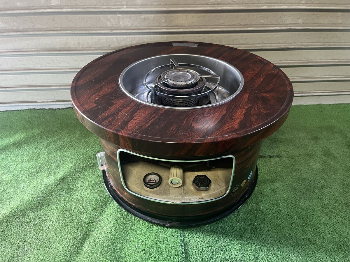 美品 CORONA SH-2 サロンヒーター 木目柄 石油コンロ しん上下式 煮炊暖房用 灯油 4.6L コロナ ストーブ 暖房器具 石油こんろ 木目調拍卖