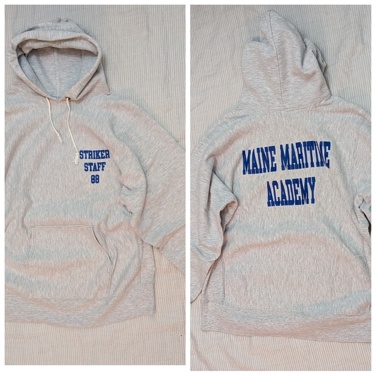 80s チャンピオン Champion リバースウィーブ パーカー USA製 トリコタグ XL 単タグ タタキタグ 後付け LLBean Carhartt 90s 拍卖