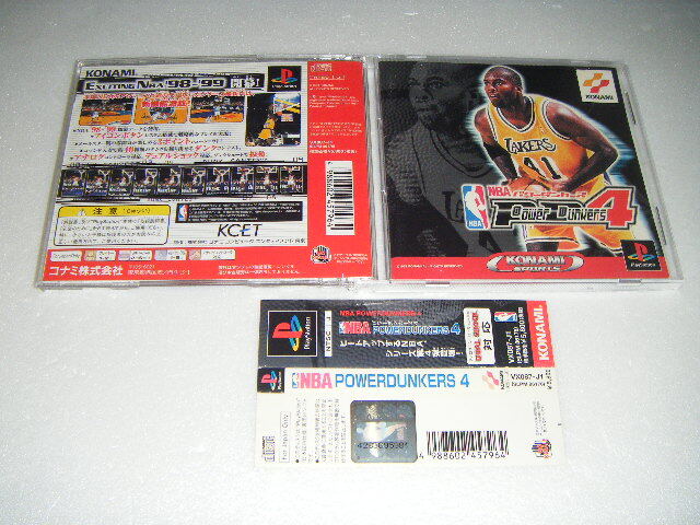中古 PS NBA パワーダンカーズ4 帯付 動作保証 同梱可 拍卖