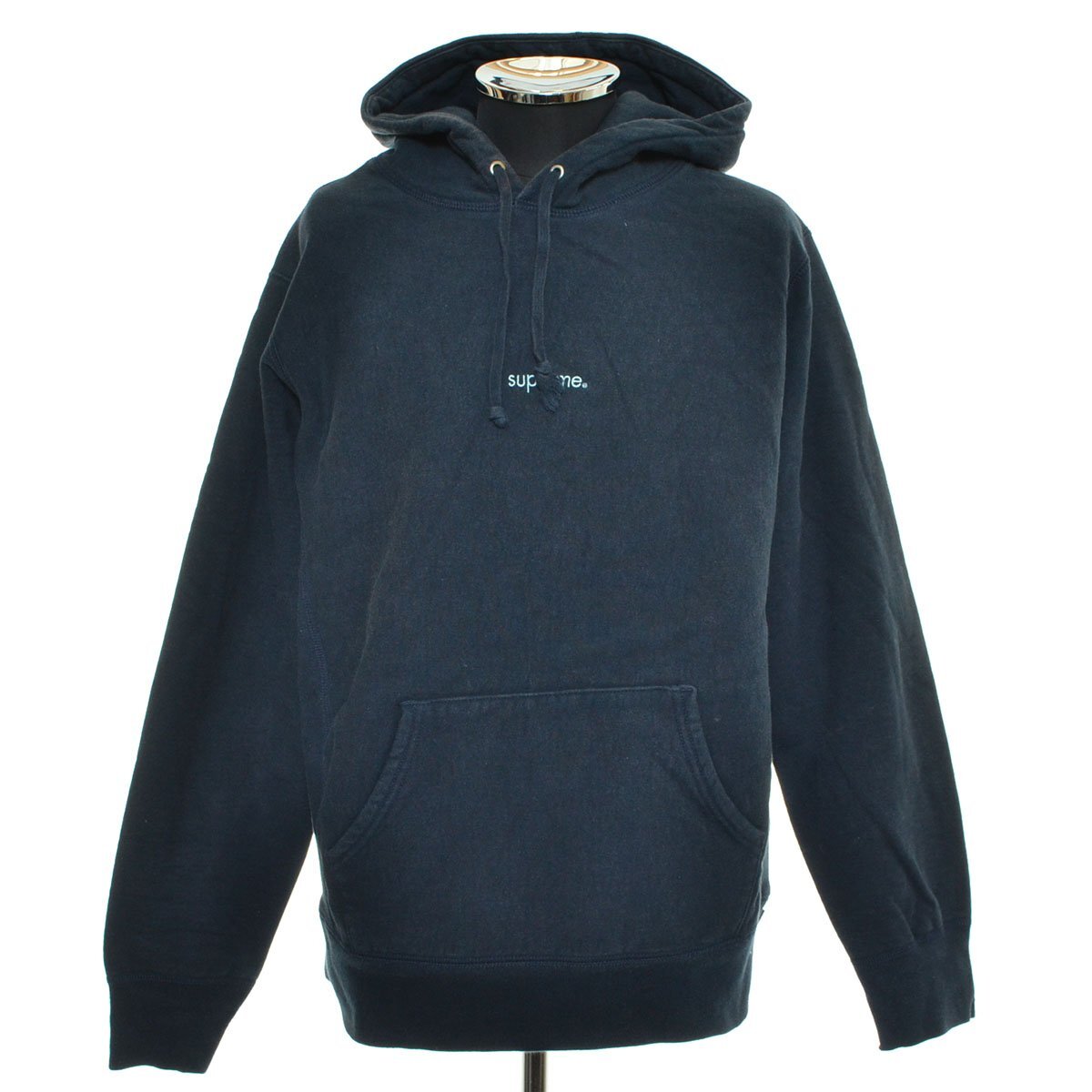 ◆540799 Supreme シュプリーム ◇スウェットパーカー サイズM メンズ カナダ製 ネイビー拍卖