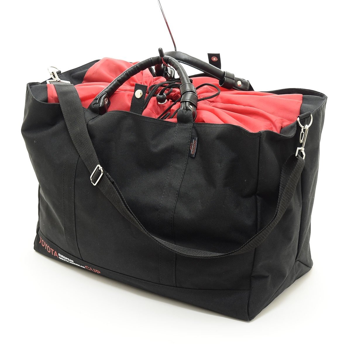 ◆548088 ショッピング マイバッグ エコバッグ TOYOTA CUP EUROPEAN SOUTH AMERICAN 大容量 メンズ ブラック拍卖