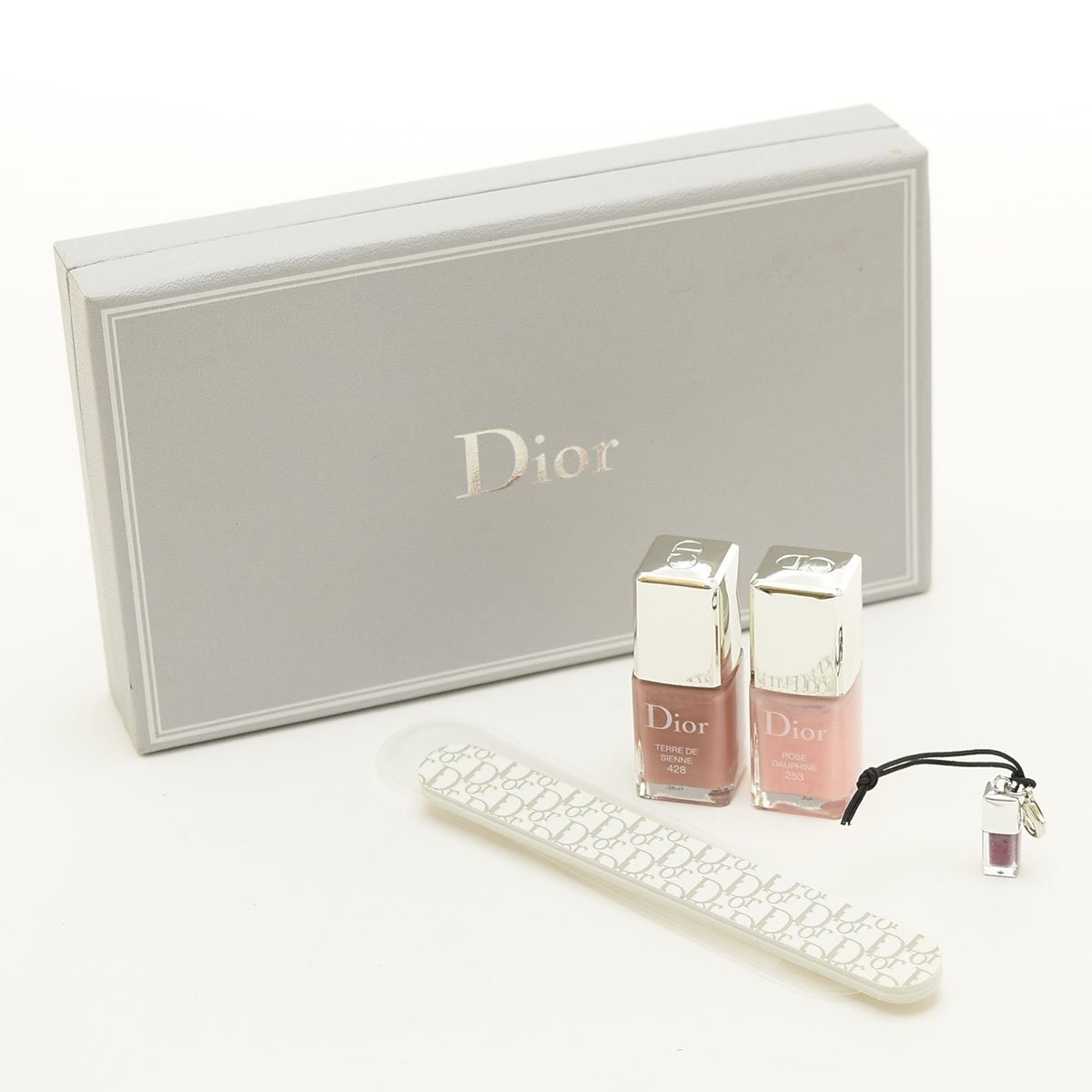 ◇560309 Dior ディオール マニキュア ネイルカラー2本セット レディース 253ドーフィネ ピンク 428シエナ拍卖