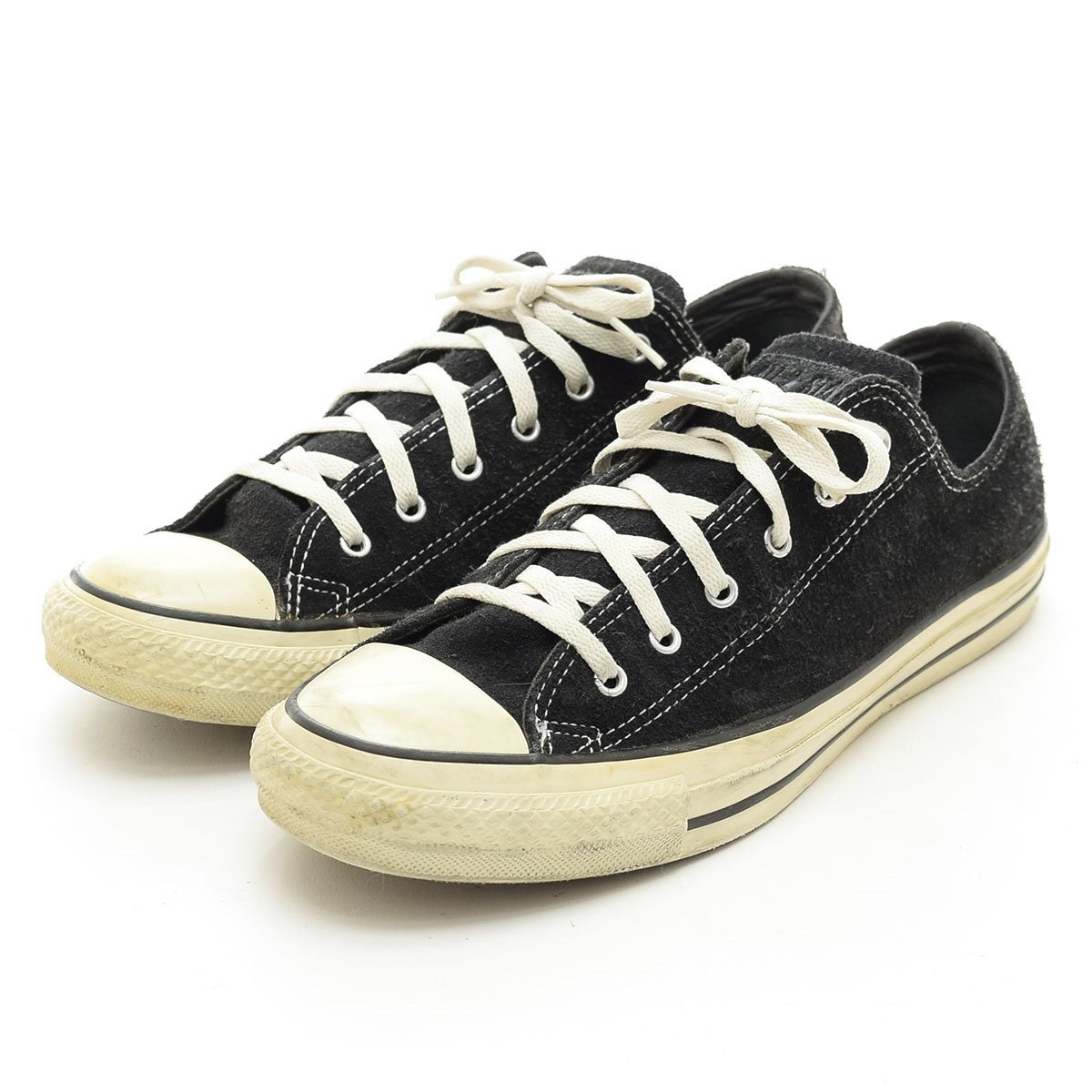 ◆561096 CONVERSE コンバース ◇スニーカー ALL STAR V-SUEDE OX 1C1394 サイズ26.5cm メンズ ブラック拍卖