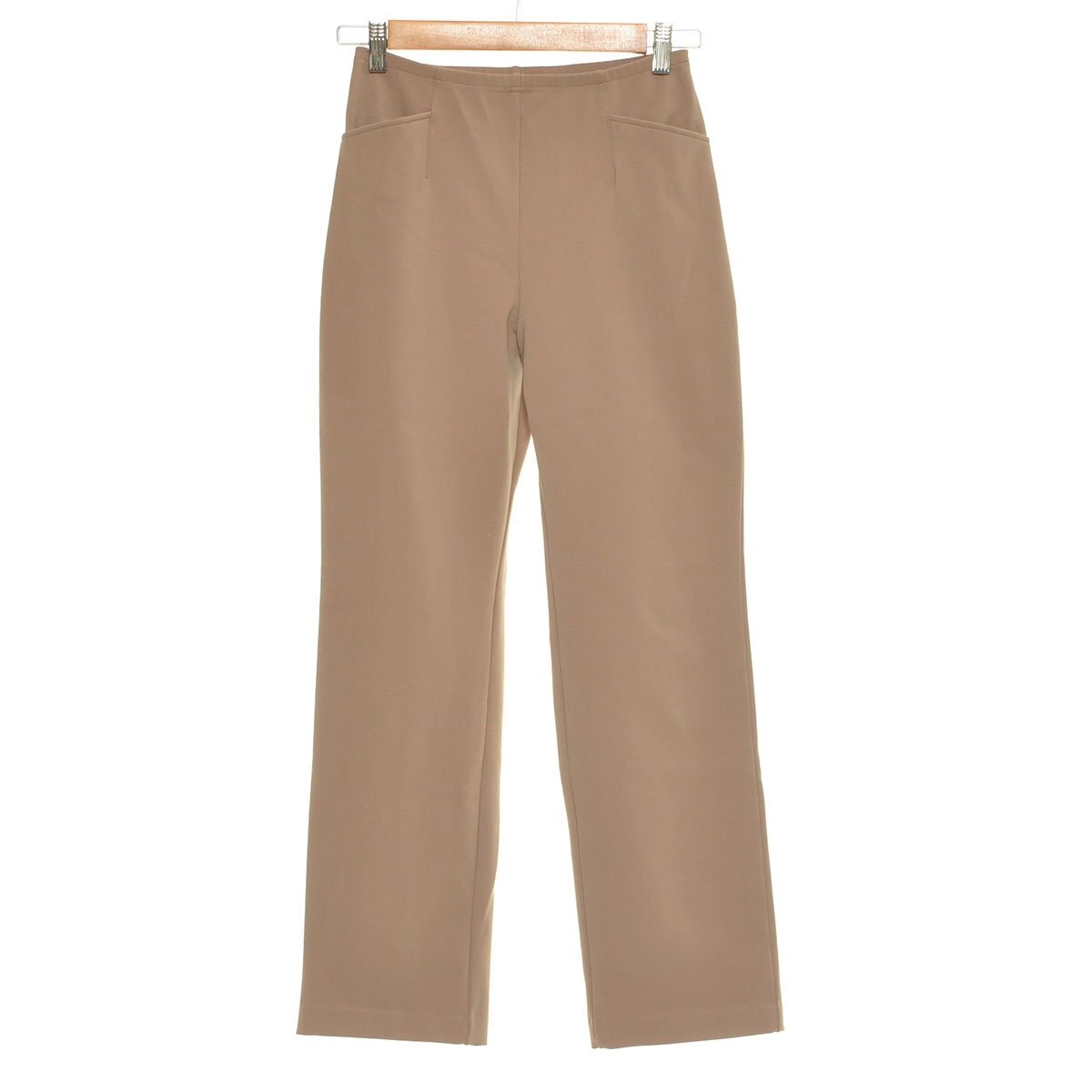 ◇555808 ARIKI アリキ 有木株式会社 ◇パンツ 裏起毛フォーマルストレートパンツ 1355JS サイズM レディース 日本製 ベージュ拍卖