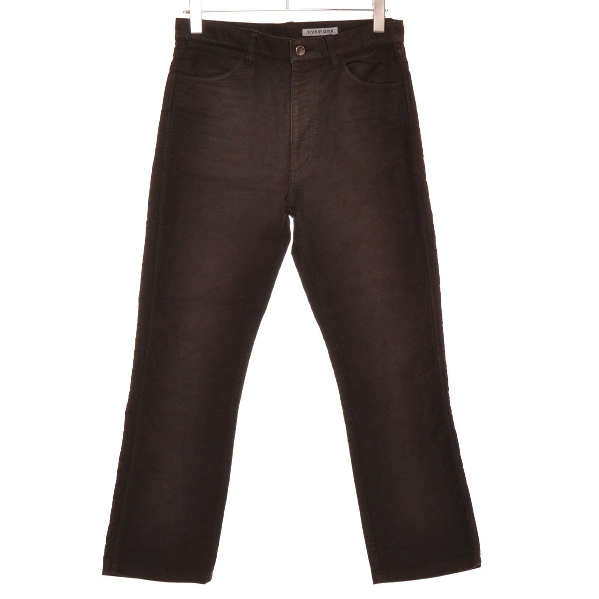 ◆500900 SEVEN BY SEVEN セブンバイセブン ◇トラウザーパンツ SBSF17MPT サイズS メンズ 日本製 ブラウン拍卖