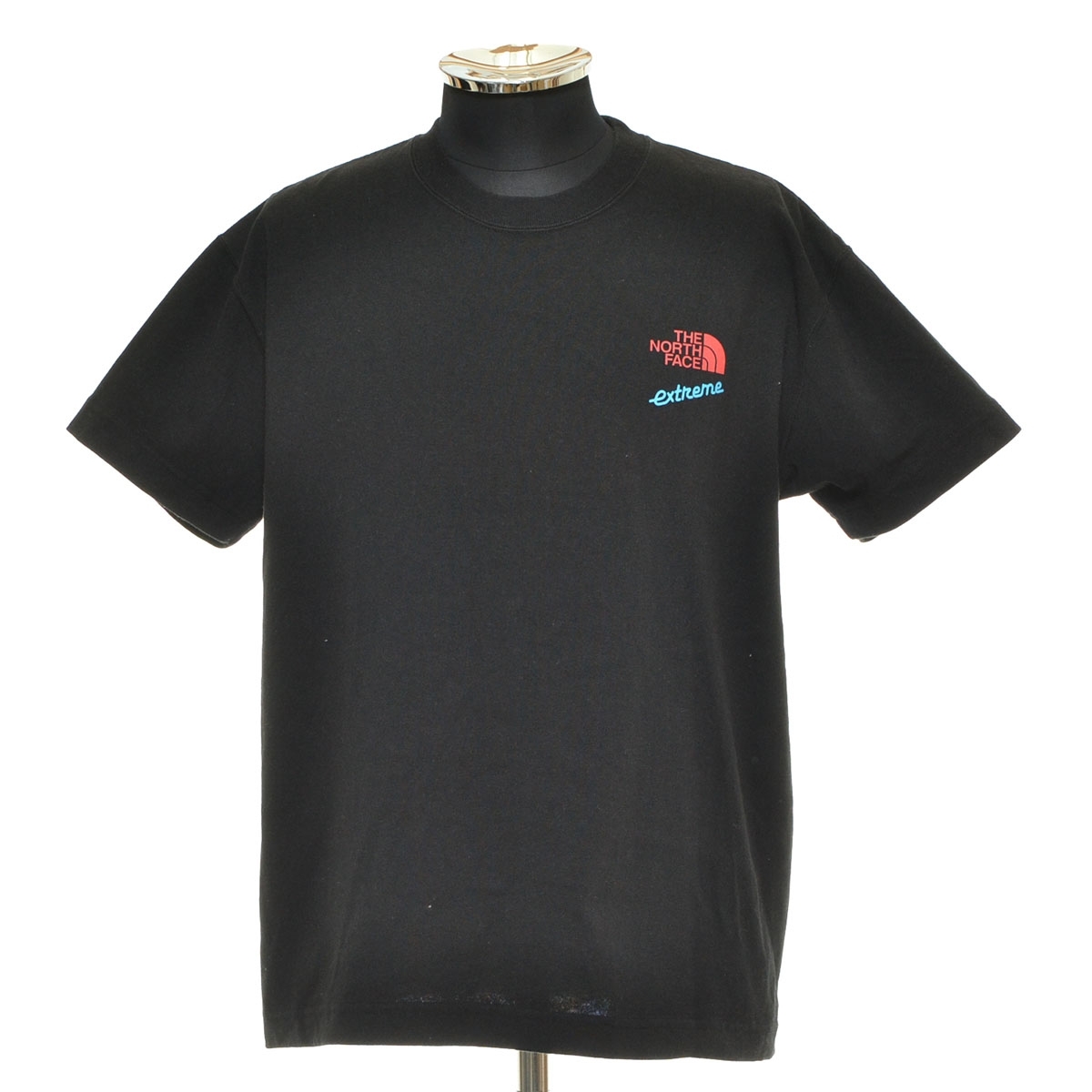 ●567490 THE NORTH FACE ノースフェイス ●Tシャツ 半袖 SS Extreme Tee NT32033 サイズM メンズ ブラック拍卖