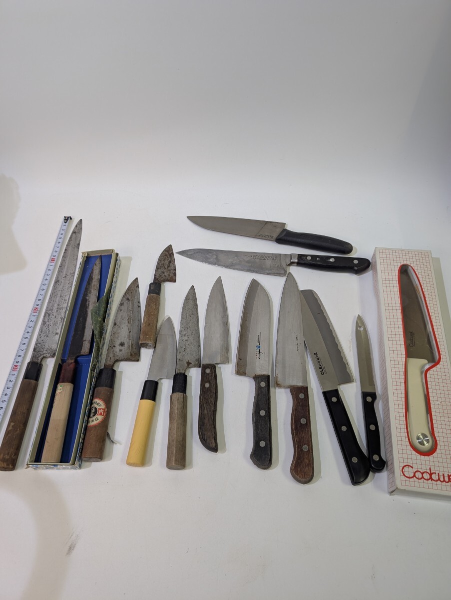 在銘 包丁 大量 まとめ 和包丁 洋包丁 出刃包丁 刺身包丁 牛刀 土佐打刃物 土佐藤助 土佐政光 土佐兼盛 安来鋼 MT5000 などなど 上出来拍卖