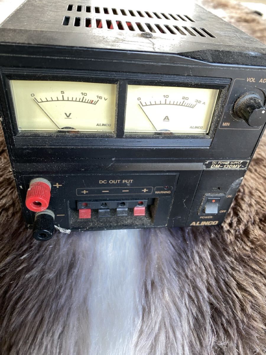 【送料無料】アルインコ 直流安定化電源 「DM-130MV」通電確認済み拍卖