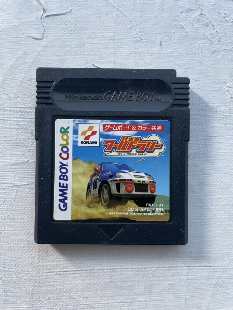 ワールドラリー ゲームボーイ ソフトのみ 現状品 動作未確認 ▼拍卖