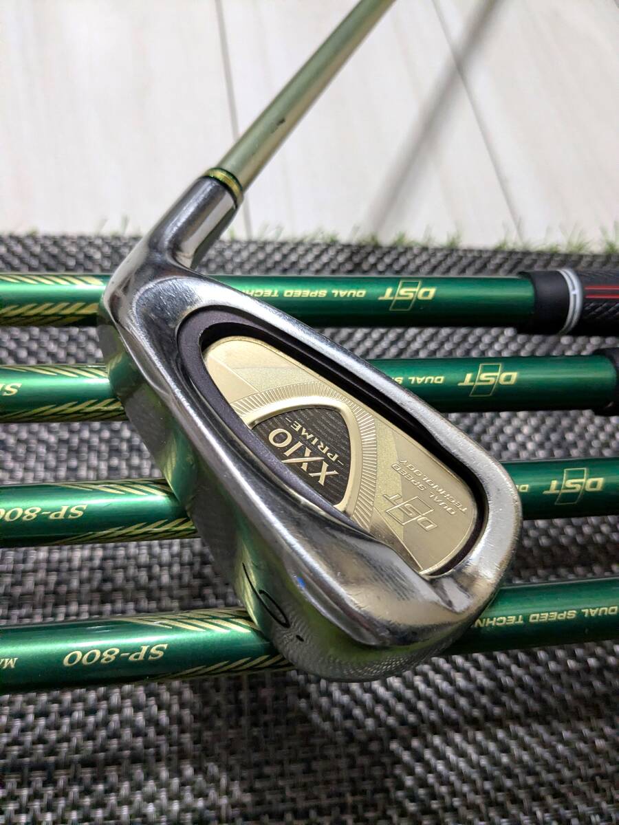 DUNLOP XXIO PRIME 8代目 ゼクシオ プライム アイアン × SP-800 R 6I-Pw 5本 / ダンロップ拍卖