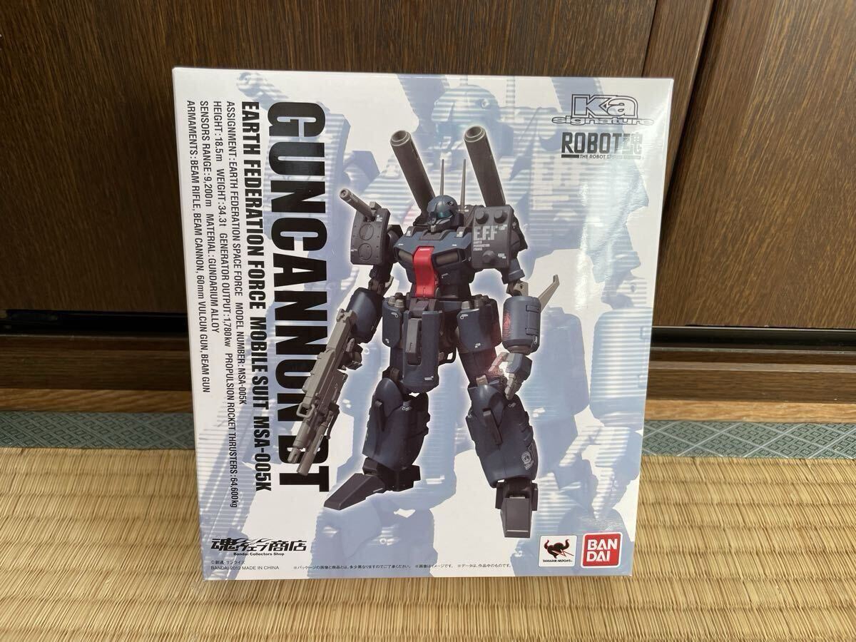 【中古】ROBOT魂 signature Ka ガンキャノン ディテクター 機動戦士ガンダムUC SIDE MS バンダイ ガンキャノンディテクター 拍卖