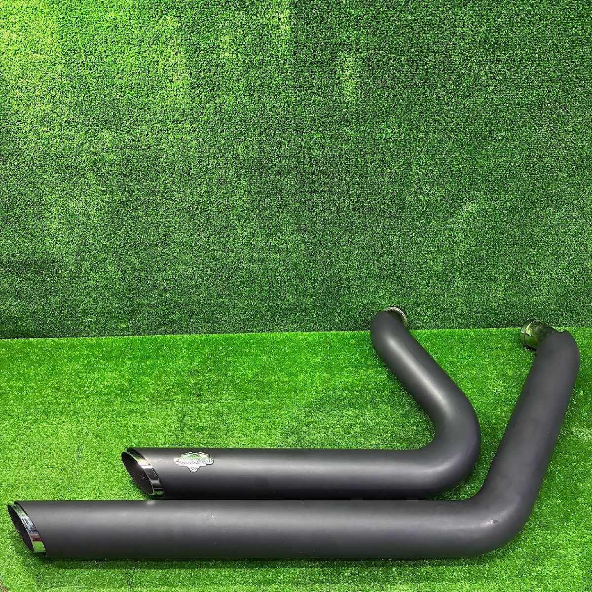 バンス&ハインズ ハーレー ソフテイル(1986-2011年) 純正 ショートショット マフラー D475FC/D476FC 中古拍卖