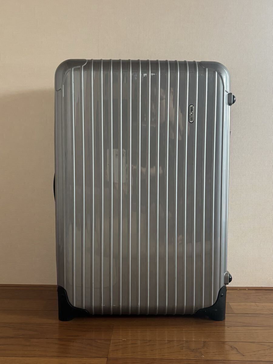 【廃盤】オールド RIMOWA キャリーケース サルサ 2輪 シルバー拍卖
