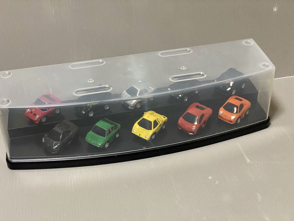 ランボルギーニ アニバーサリーセレクション プルバック リアルデフォルメタイプ 全10種 非売品 ケース付き拍卖