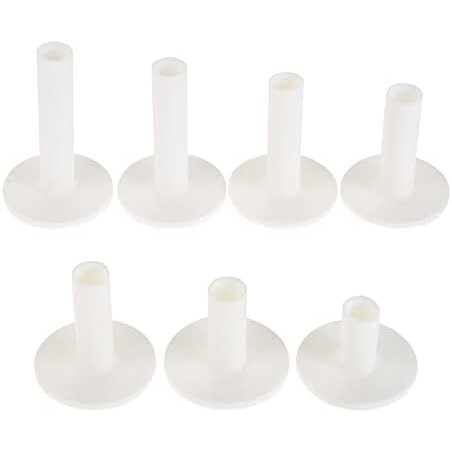 ゴルフ ティー プラスチック製 軽量 耐久性 ゴルフボールティー ホルダー ショートティー 練習用トレーニング 7本入り 全7サイズ拍卖