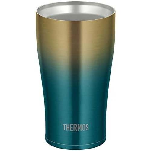 サイズ: 340ml_単品_ブルーゴールド サーモス 真空断熱タンブラー 0.34L ブルーゴールド JDE-341LTD BLGD 父の日 ギフト ビール 男性 女性拍卖