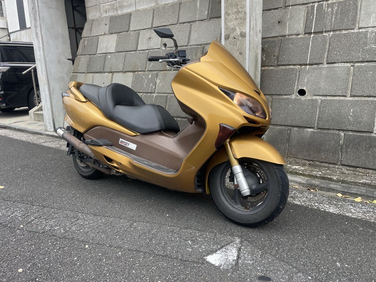 HONDA フォルツァ250 MF08 R8年9月まで自賠責保険付き拍卖