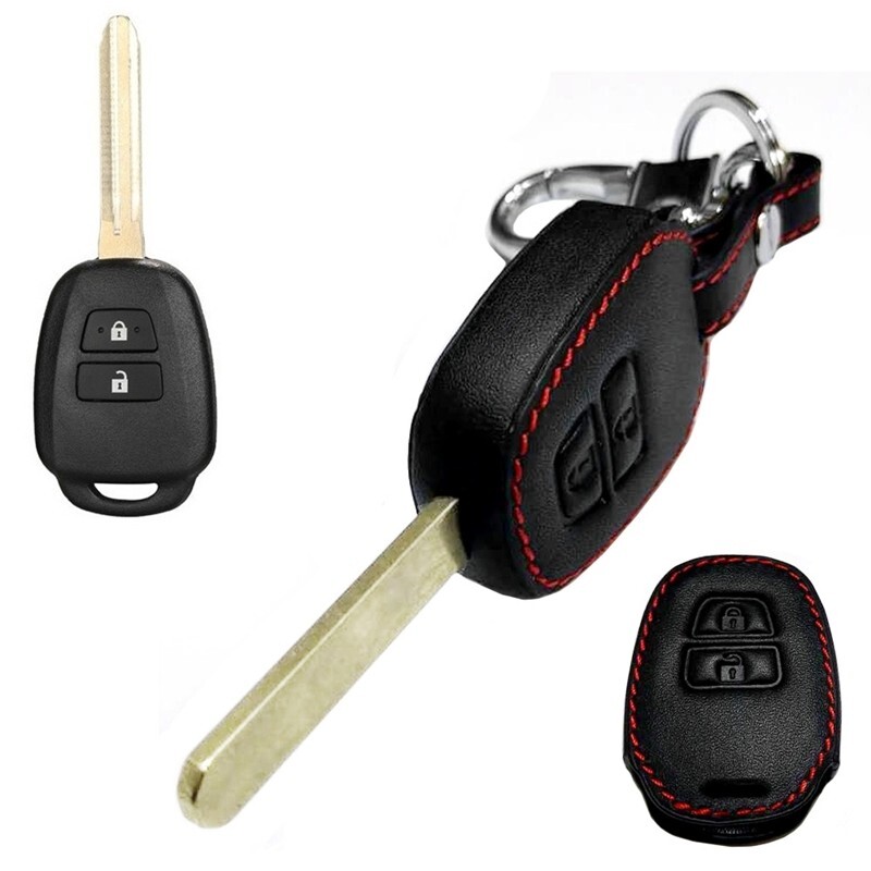 即決新品 トヨタ 牛本革 レザー キーケース キーカバー キーレス アクア ハイエース200系 ノア サクシード NCP165V プロボックス NCP160V拍卖