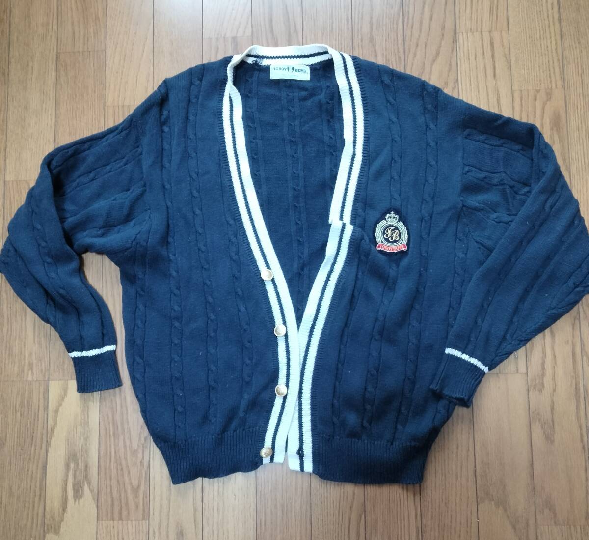 TOROY BOYS 160サイズ カーディガン 難あり 送料750円込み拍卖