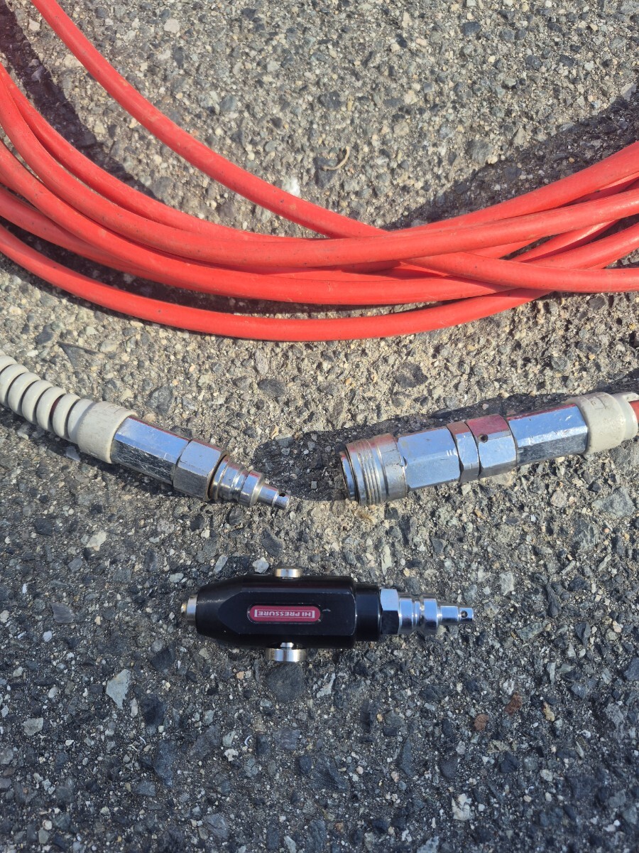 高圧エアホース ミニダスター付き 15Mマキタ スリムホース拍卖